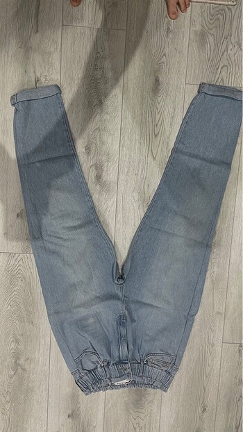 32 Beden mavi Renk Koton Mon Jeans