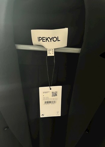 ipekyol Siyah Kadın Ofis Blazeri - Görsel 3