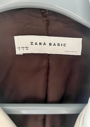 Düğmeli Bej Midi Deri Trençkot - Görsel 2