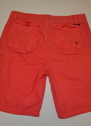 Zara Unisex Cargo Bermuda Şort Kapri Yeni