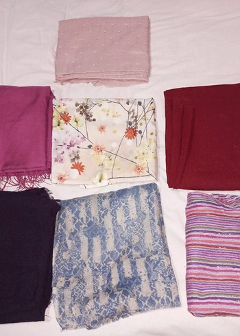 Dantel Detaylı Pembe Bohem Kadın Fuları - Görsel 3