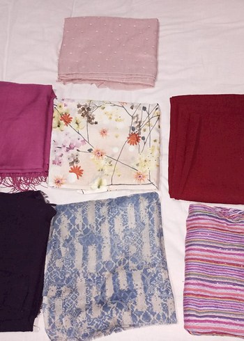 Dantel Detaylı Pembe Bohem Kadın Fuları - Görsel 2