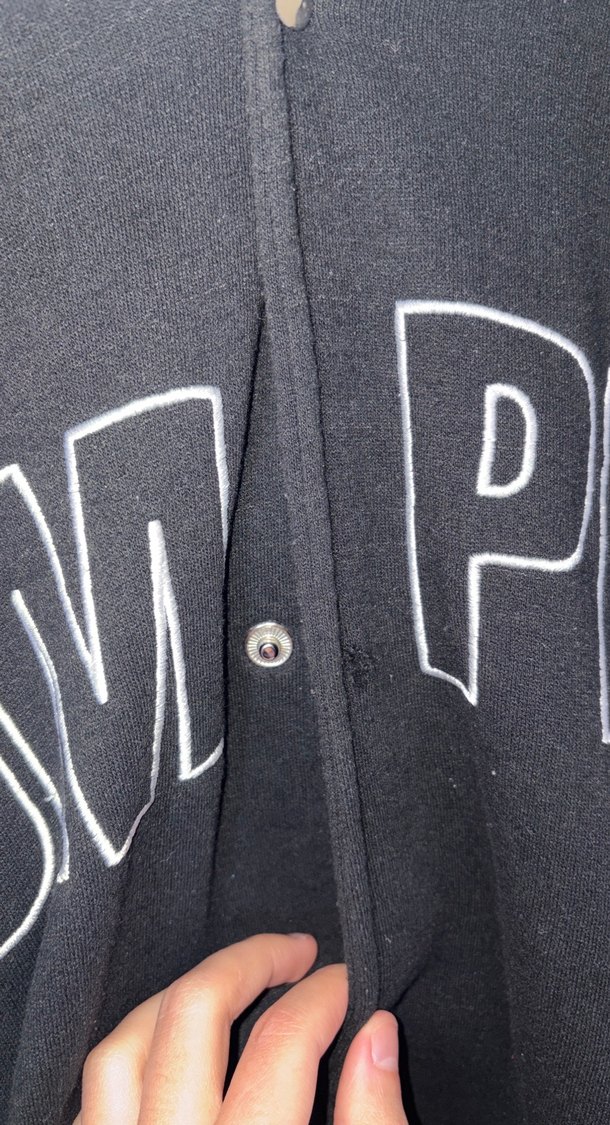 Siyah Kadın Bomber Ceket Kapüşonlu - Görsel 3