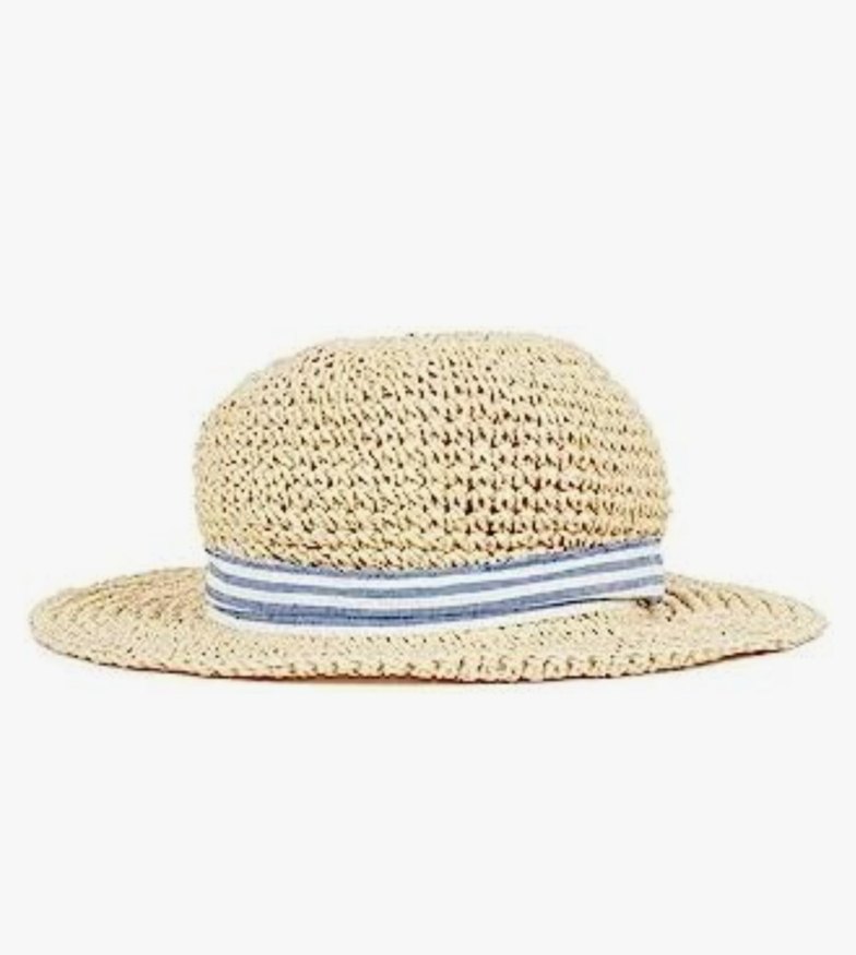 Bej Pliseli Bohem Şapka - Görsel 2