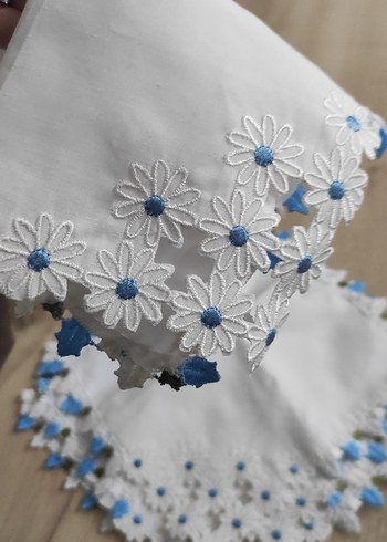 Beyaz peçete 6 tane - Görsel 2