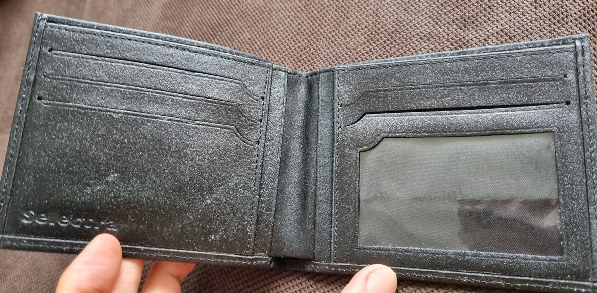 Gri Minimalist Erkek Cüzdan - Görsel 2