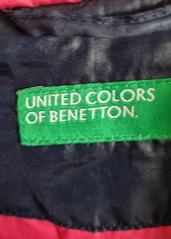 Benetton Fermuarlı Kapüşonlu Çocuk Kı Montu - Görsel 8