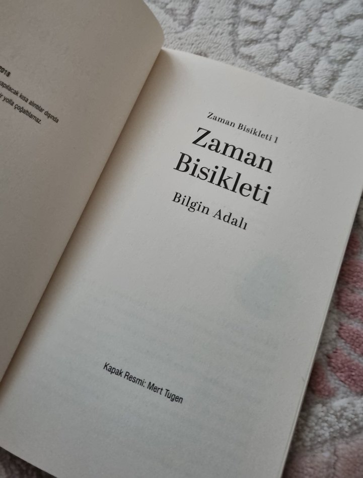Zaman Bisikleti - Bilgin Adalı - Görsel 2