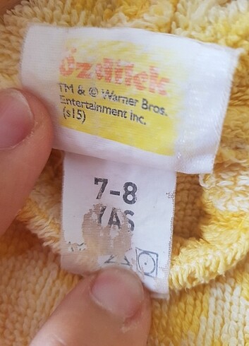 Çocuk bornoz havlu seti - Görsel 4