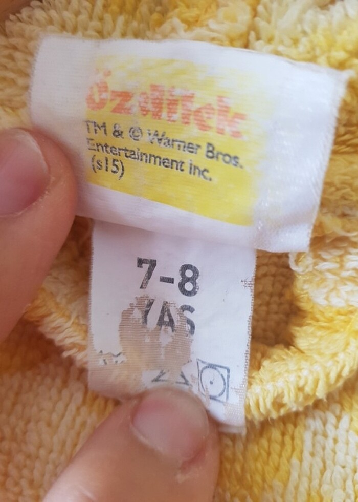 Çocuk bornoz havlu seti - Görsel 4