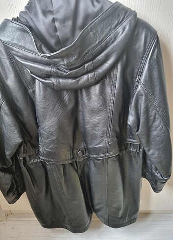 Kadın deri kaban - Görsel 5