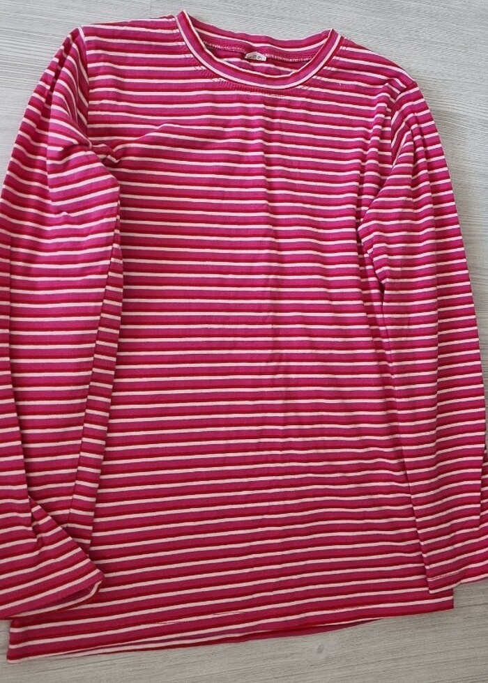 Uzun kollu kız çocuk tişört - Görsel 2