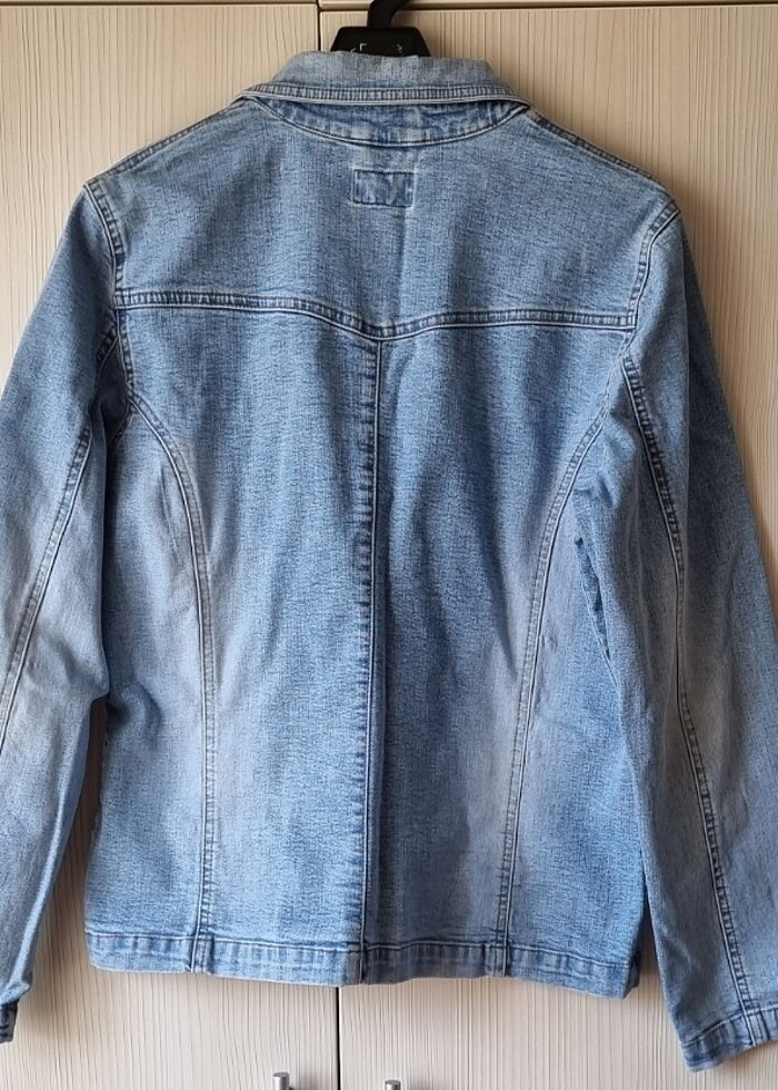 Kadın kot ceket - Görsel 2