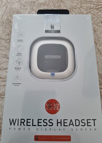 SR-02 Bluetooth Kulaklık süper ses konuşması süper kulaklık - Görsel 3