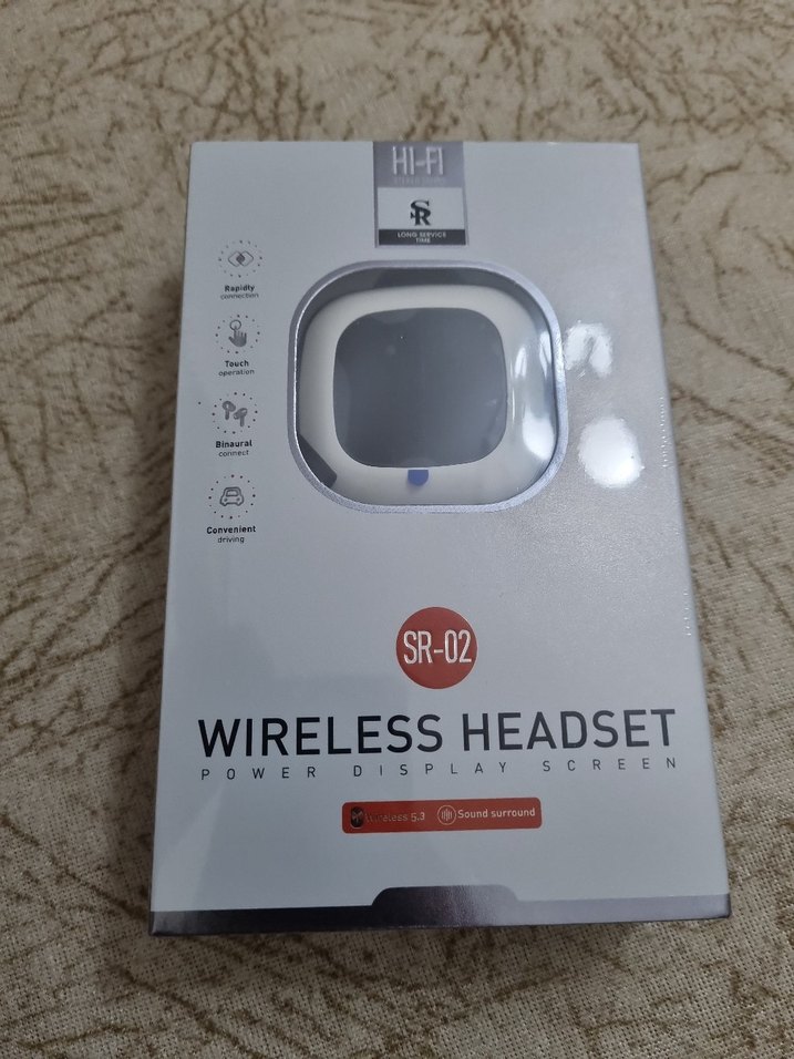 SR-02 Bluetooth Kulaklık süper ses konuşması süper kulaklık - Görsel 2