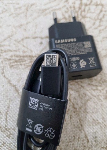 Samsung 25 waat %100 orijinal şarj aleti sıfır ürün - Görsel 2