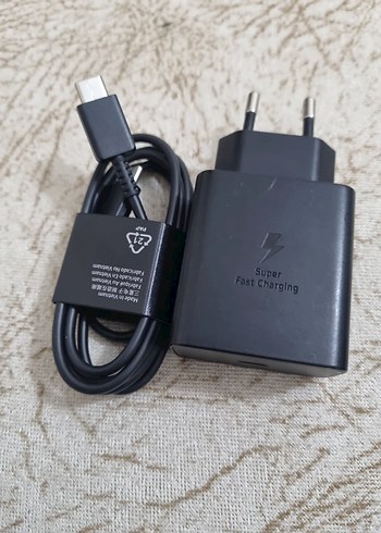 Samsung 25 waat %100 orijinal şarj aleti sıfır ürün - Görsel 3