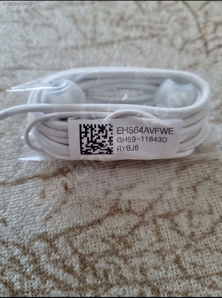 Samsung orijinal kulaklık sıfır ürün jak girişli - Görsel 3