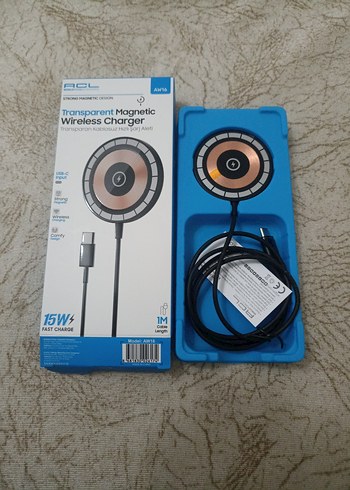 15W hızlı Manyetik Kablosuz Şarj Cihazı sıfır ürün - Görsel 2