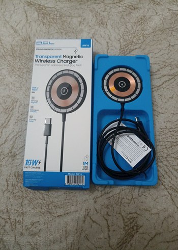 15W hızlı Manyetik Kablosuz Şarj Cihazı sıfır ürün - Görsel 4