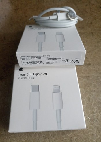 orijinal Apple şarj kablosu sıfır ürün - Görsel 2