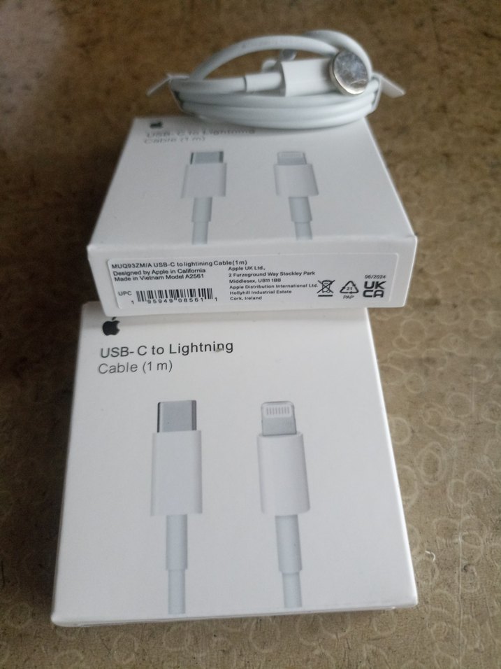 orijinal Apple şarj kablosu sıfır ürün - Görsel 2