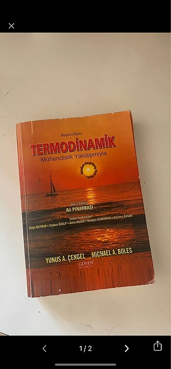 Termodinamik kitabi 5.baskı