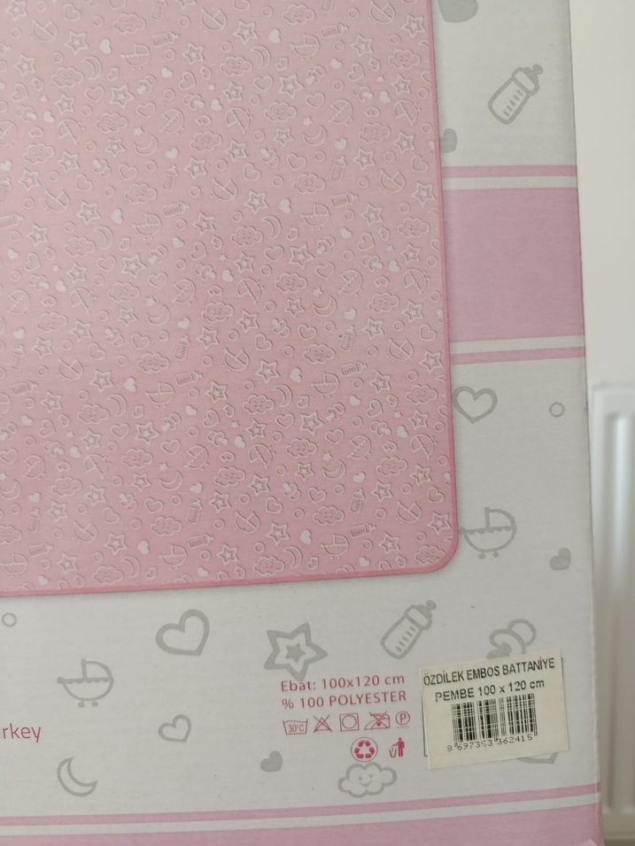 Özdilek Bebek Battaniyesi mavi - Görsel 4