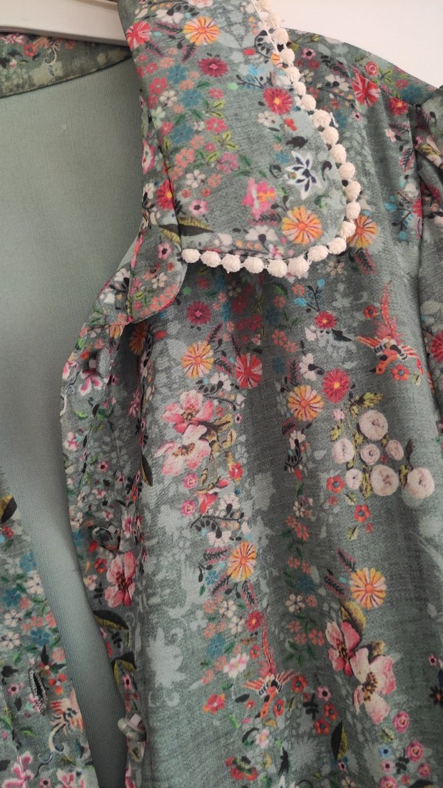 Şifon elbise - Görsel 4