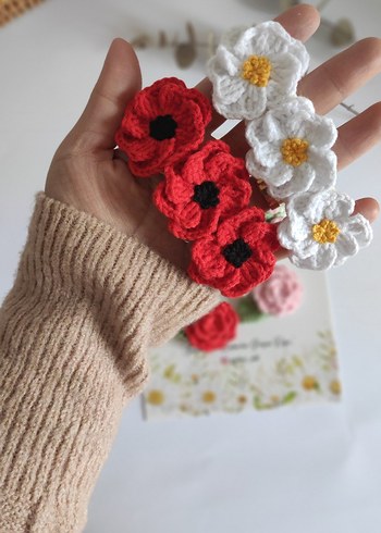 Gelincik saç bandı - Görsel 3