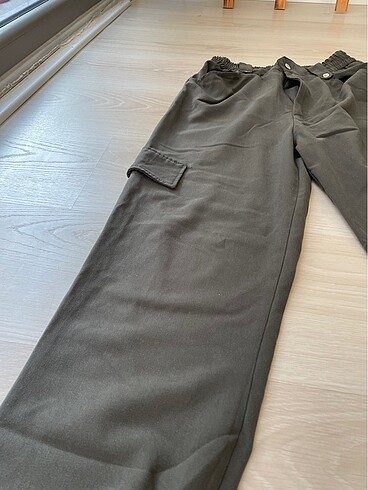m Beden haki Renk Pull bear kargo pantolon