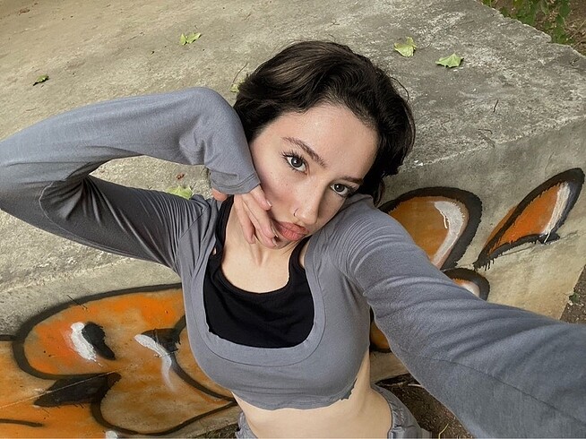 xs Beden Shein crop tops