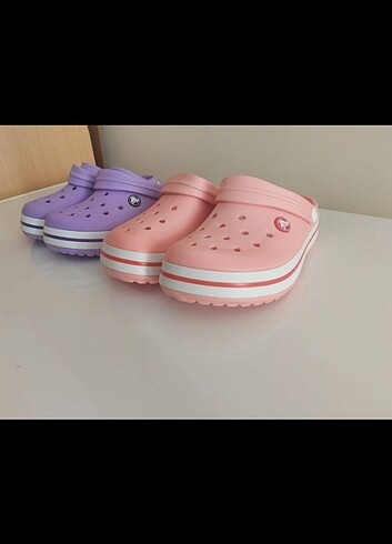 38 Beden Crocs terlik lila pembe 