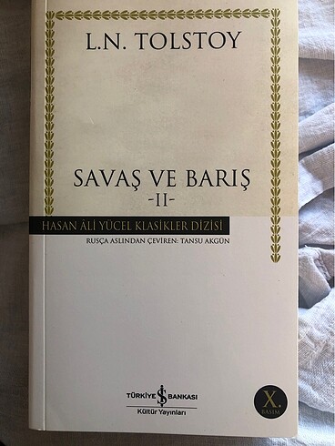  Beden Renk Savaş ve Barış: L. N. Tolstoy