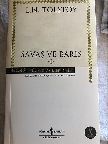  Beden Savaş ve Barış: L. N. Tolstoy