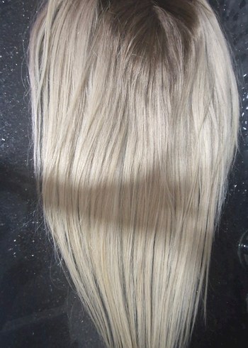 ombreli gerçek saç tül tepelik - Görsel 3