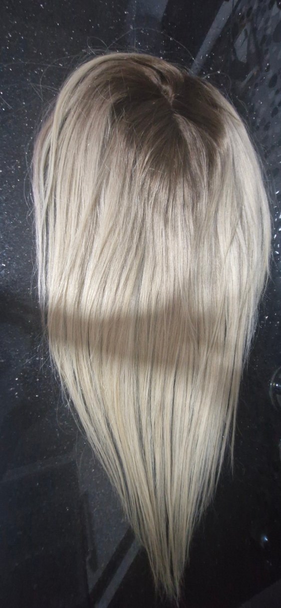 ombreli gerçek saç tül tepelik - Görsel 3