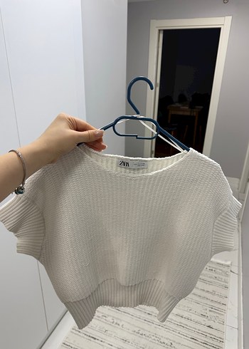 Zara Sıfır kol sweatshirt - Görsel 2