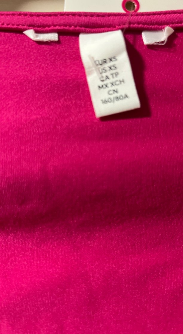 Pembe V Yaka Uzun Kollu Kadın Bluz - Görsel 4