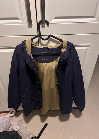 Erkek Çocuk Lacivert Fermuarlı Yağmurluk - Görsel 2