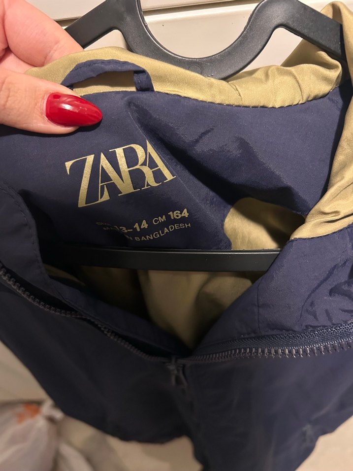 Erkek Çocuk Lacivert Fermuarlı Yağmurluk - Görsel 3