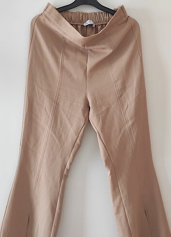 AHEL Tasarım açık kahverengi pantolon