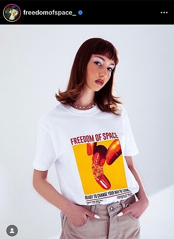 s Beden Freedom of space tshirt