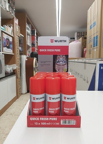 WÜRTH KLİMA KOKU GİDERİCİ SPREY