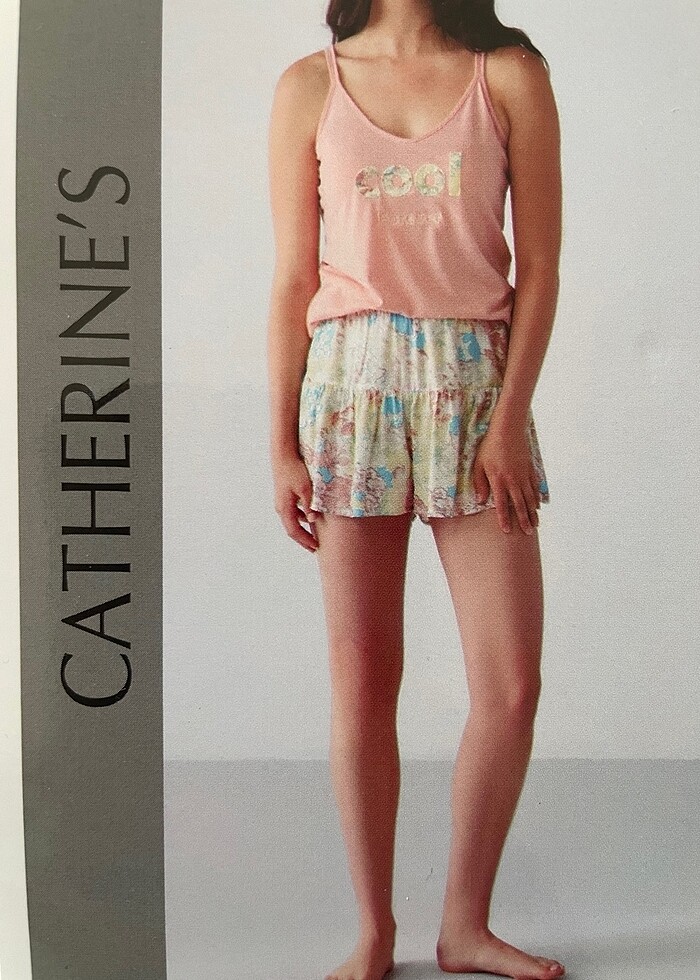 Catrine's bayan şort takımı - Görsel 2