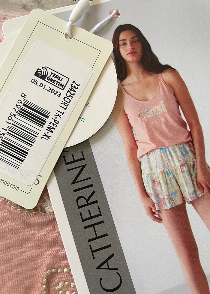 Catrine's bayan şort takımı - Görsel 3