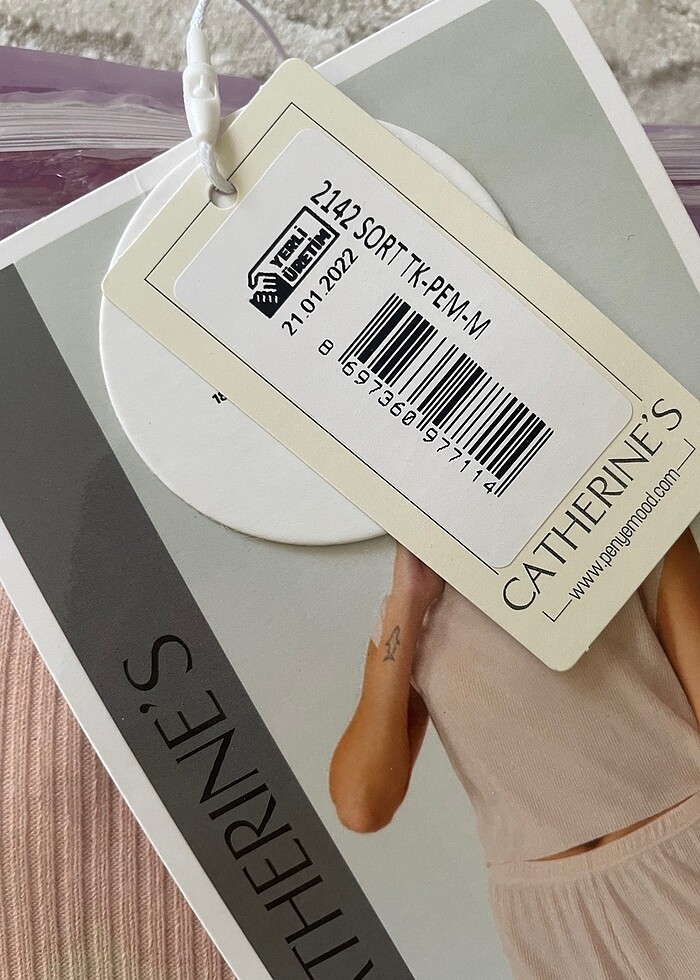 Catrine's bayan şort takımı - Görsel 3