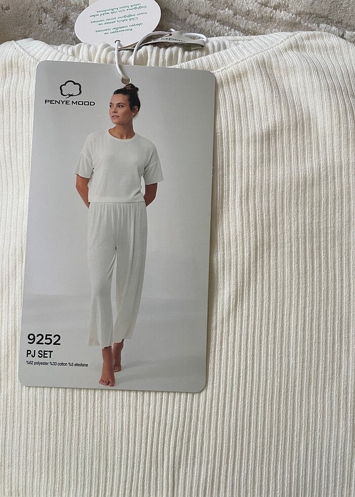 Penye mood bayan pantolon takımı - Görsel 3