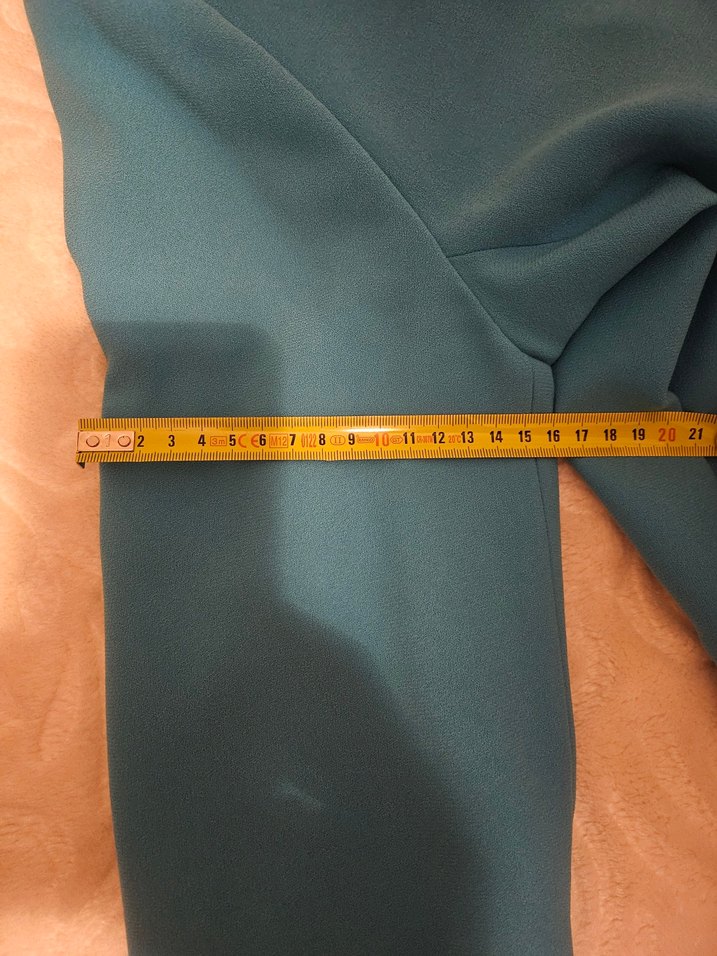 Düğmeli Mavi Kadın Blazer Ceket - Görsel 4