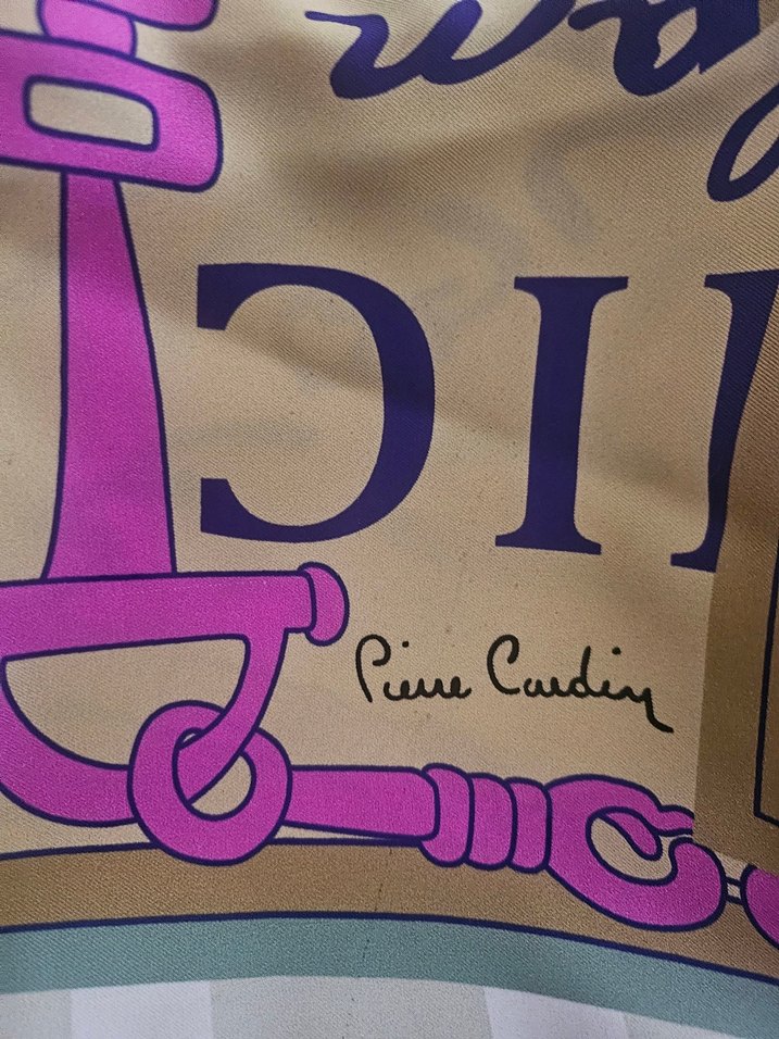 Pastel Renkli Baskılı Kadın Eşarp - Görsel 2